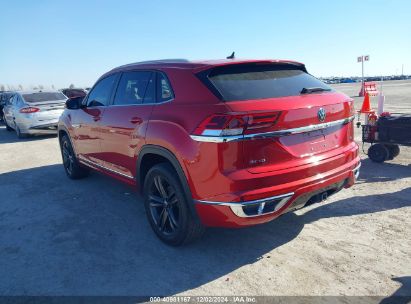 2021 VOLKSWAGEN ATLAS CROSS SPORT 3.6L V6 SE W/TECHNOLOGY R-LINE Red  Gasoline 1V2PE2CA7MC219542 photo #4