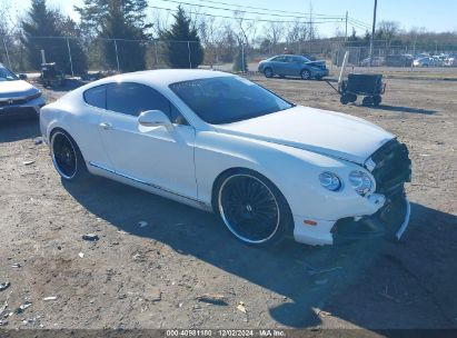 2013 BENTLEY CONTINENTAL GT SPEED White  Flexible Fuel SCBFC7ZA6DC085262 photo #1