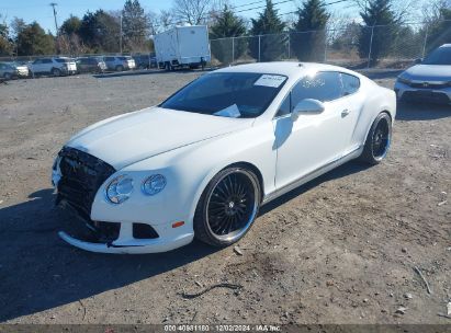 2013 BENTLEY CONTINENTAL GT SPEED White  Flexible Fuel SCBFC7ZA6DC085262 photo #3