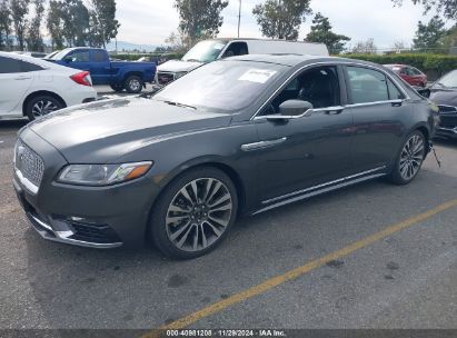 2019 LINCOLN CONTINENTAL RESERVE Brown  Gasoline 1LN6L9NC2K5612906 photo #3