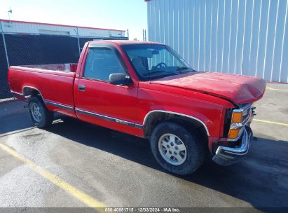 1995 CHEVROLET GMT-400 C1500 Red  Gasoline 1GCEC14K7SZ101257 photo #1