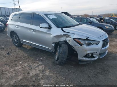 2018 INFINITI QX60 Silver  Gasoline 5N1DL0MMXJC521387 photo #1