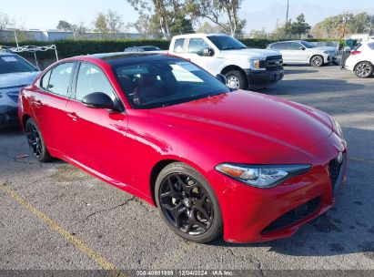 2021 ALFA ROMEO GIULIA RWD Red  Gasoline ZARFAMAN5M7639809 photo #1