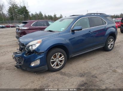 2016 CHEVROLET EQUINOX LT Blue  Gasoline 2GNFLFEK7G6183615 photo #3