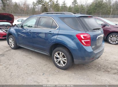 2016 CHEVROLET EQUINOX LT Blue  Gasoline 2GNFLFEK7G6183615 photo #4