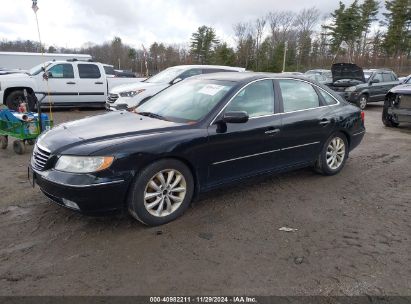 2006 HYUNDAI AZERA LIMITED/SE Black  Gasoline KMHFC46F26A118070 photo #3