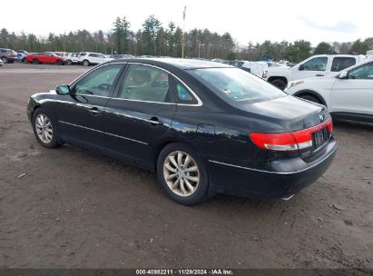 2006 HYUNDAI AZERA LIMITED/SE Black  Gasoline KMHFC46F26A118070 photo #4