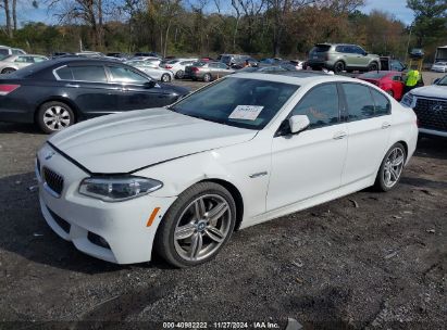 2014 BMW 550I White  Gasoline WBAKN9C54ED680715 photo #3