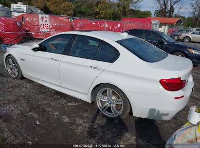 2014 BMW 550I White  Gasoline WBAKN9C54ED680715 photo #4