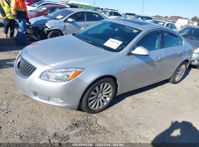 2011 BUICK REGAL CXL RUSSELSHEIM Silver  Gasoline W04GP5EC1B1002521 photo #3