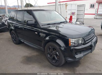 2013 LAND ROVER RANGE ROVER SPORT SUPERCHARGED Black  Gasoline SALSH2E42DA781895 photo #1