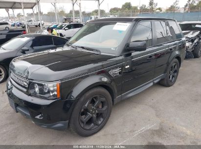 2013 LAND ROVER RANGE ROVER SPORT SUPERCHARGED Black  Gasoline SALSH2E42DA781895 photo #3