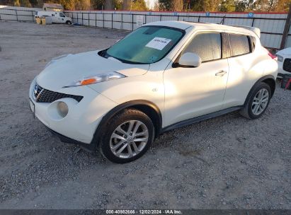 2012 NISSAN JUKE SL White  Gasoline JN8AF5MRXCT115933 photo #3