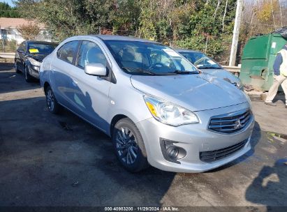 2018 MITSUBISHI MIRAGE G4 ES Gray  Gasoline ML32F3FJXJHF01317 photo #1