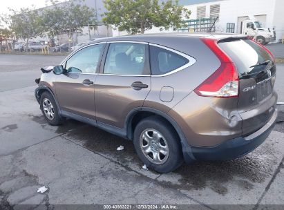 2014 HONDA CR-V LX Gray  Gasoline 3CZRM3H30EG716339 photo #4