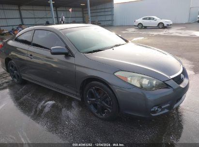 2007 TOYOTA CAMRY SOLARA SPORT Gray  Gasoline 4T1CE30P37U755252 photo #1