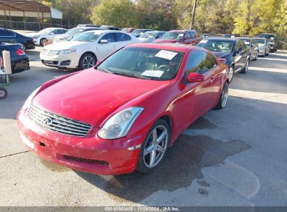 2004 INFINITI G35 Red  Gasoline JNKCV54E14M824958 photo #3