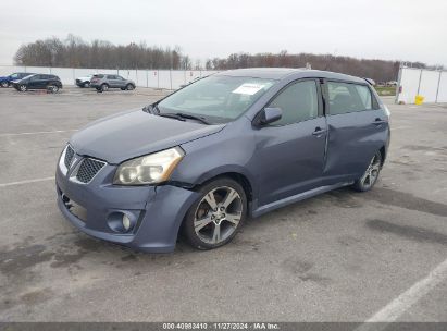 2009 PONTIAC VIBE GT Blue  Gasoline 5Y2SR670X9Z470214 photo #3