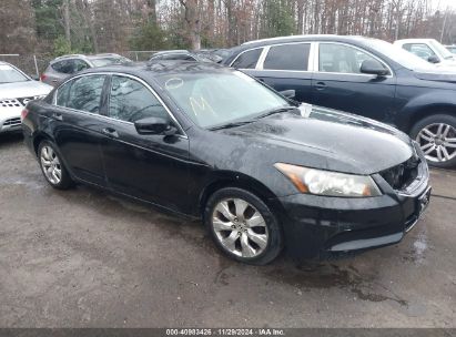 2012 HONDA ACCORD 2.4 EX Black  Gasoline 1HGCP2F77CA122881 photo #1