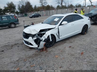 2022 CADILLAC CT4-V V-SERIES BLACKWING White  Gasoline 1G6D75RP4N0410840 photo #3