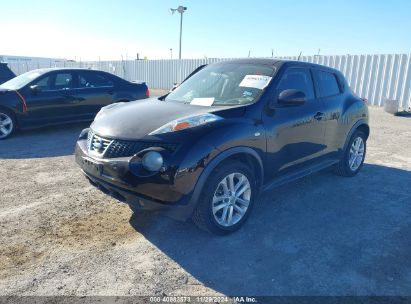 2014 NISSAN JUKE SL Black  Gasoline JN8AF5MR9ET350004 photo #3