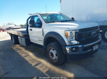 2021 FORD F-600 CHASSIS XL   Diesel 1FDFF6KT4MDA14366 photo #1