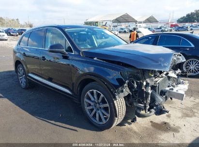 2019 AUDI Q7 45 PREMIUM/45 SE PREMIUM Black  Gasoline WA1LHAF7XKD039586 photo #1