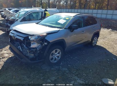 2020 TOYOTA RAV4 LE Gray  Gasoline 2T3H1RFV6LC050541 photo #3