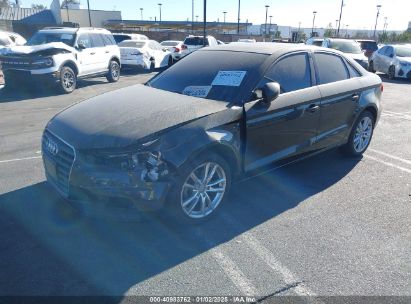 2015 AUDI A3 2.0 TDI PREMIUM Black  Diesel WAUAJGFF4F1076083 photo #3