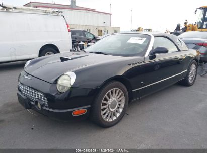 2004 FORD THUNDERBIRD Black  Gasoline 1FAHP60AX4Y104759 photo #3