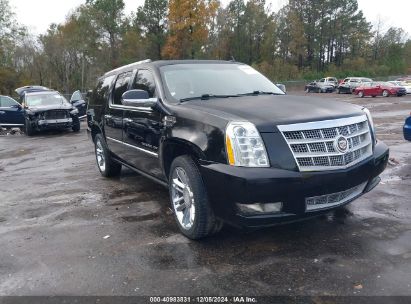 2013 CADILLAC ESCALADE ESV PLATINUM EDITION Black  Flexible Fuel 1GYS4KEF7DR239871 photo #1