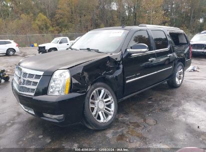 2013 CADILLAC ESCALADE ESV PLATINUM EDITION Black  Flexible Fuel 1GYS4KEF7DR239871 photo #3