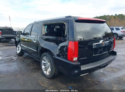 2013 CADILLAC ESCALADE ESV PLATINUM EDITION Black  Flexible Fuel 1GYS4KEF7DR239871 photo #4