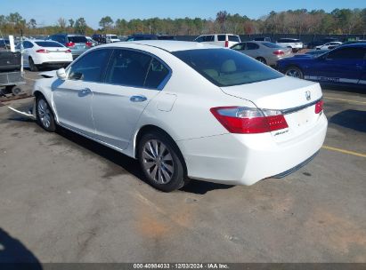 2014 HONDA ACCORD EX-L White  Gasoline 1HGCR2F81EA034821 photo #4