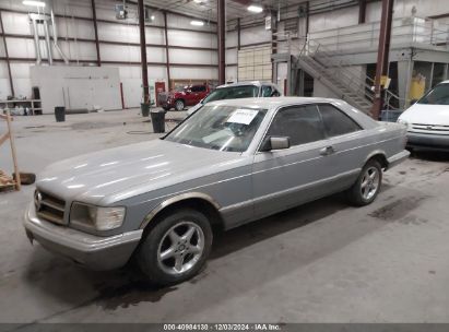 1984 MERCEDES-BENZ 500 SEC Silver  Gasoline WDBCA44A7EA067599 photo #3