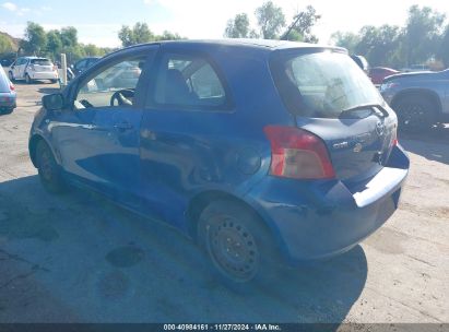 2007 TOYOTA YARIS Blue  Gasoline JTDJT923775112198 photo #4