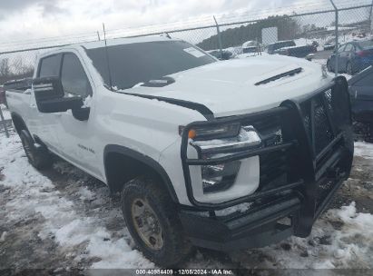 2022 CHEVROLET SILVERADO 2500HD 4WD  STANDARD BED LT White  Diesel 2GC1YNEY8N1201293 photo #1