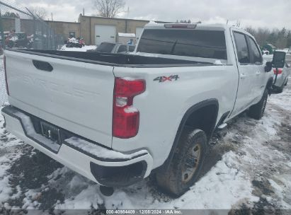 2022 CHEVROLET SILVERADO 2500HD 4WD  STANDARD BED LT White  Diesel 2GC1YNEY8N1201293 photo #4