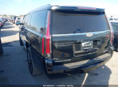 2016 CADILLAC ESCALADE ESV PREMIUM COLLECTION Black  Gasoline 1GYS3JKJ2GR129207 photo #4