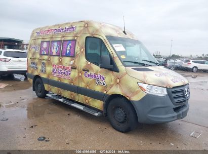 2021 MERCEDES-BENZ SPRINTER 2500 STANDARD ROOF I4 DIESEL Yellow  Diesel W1W4DBHY9MT062159 photo #1