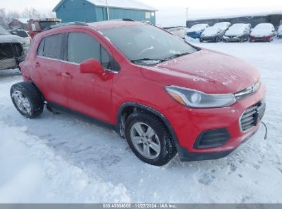 2020 CHEVROLET TRAX AWD LT Red  Gasoline KL7CJPSB6LB347260 photo #1