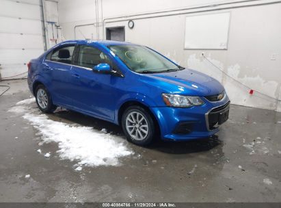 2020 CHEVROLET SONIC FWD  LT Blue  gas 1G1JD5SB9L4142311 photo #1