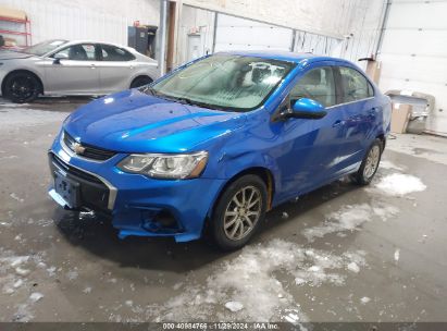 2020 CHEVROLET SONIC FWD  LT Blue  gas 1G1JD5SB9L4142311 photo #3