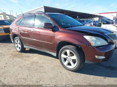 2008 LEXUS RX 350 Maroon  Gasoline JTJHK31U482046136 photo #1