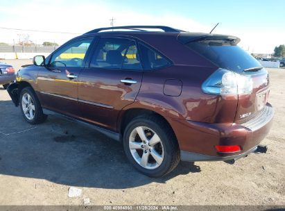 2008 LEXUS RX 350 Maroon  Gasoline JTJHK31U482046136 photo #4