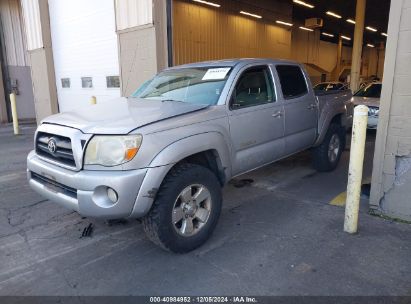 2006 TOYOTA TACOMA DOUBLE CAB Silver  Gasoline 5TELU42N26Z240144 photo #3