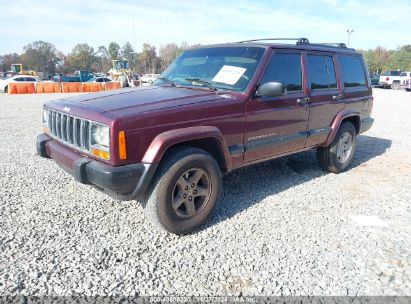 2001 JEEP CHEROKEE SPORT Burgundy  Gasoline WBAKE5C50CJ106443 photo #3