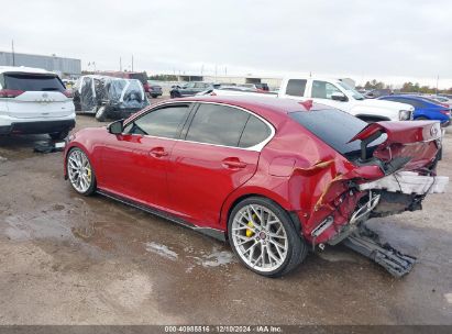 2013 LEXUS GS 350 Red  Gasoline JTHBE1BL3D5010570 photo #4