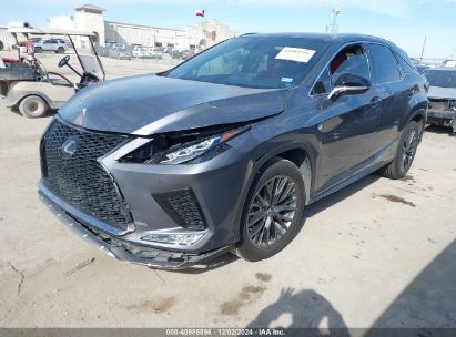 2021 LEXUS RX 350 F SPORT HANDLING Gray  Gasoline 2T2YZMDAXMC263588 photo #3