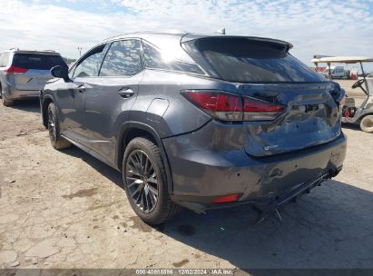 2021 LEXUS RX 350 F SPORT HANDLING Gray  Gasoline 2T2YZMDAXMC263588 photo #4